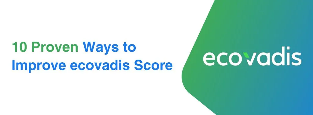 Blogs 20 improve ecovadis score